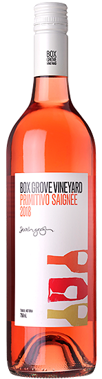 Box Grove Vineyard Primitivo Saignee 2018 